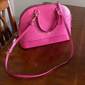 Hot Pink/Magenta Coach Purse